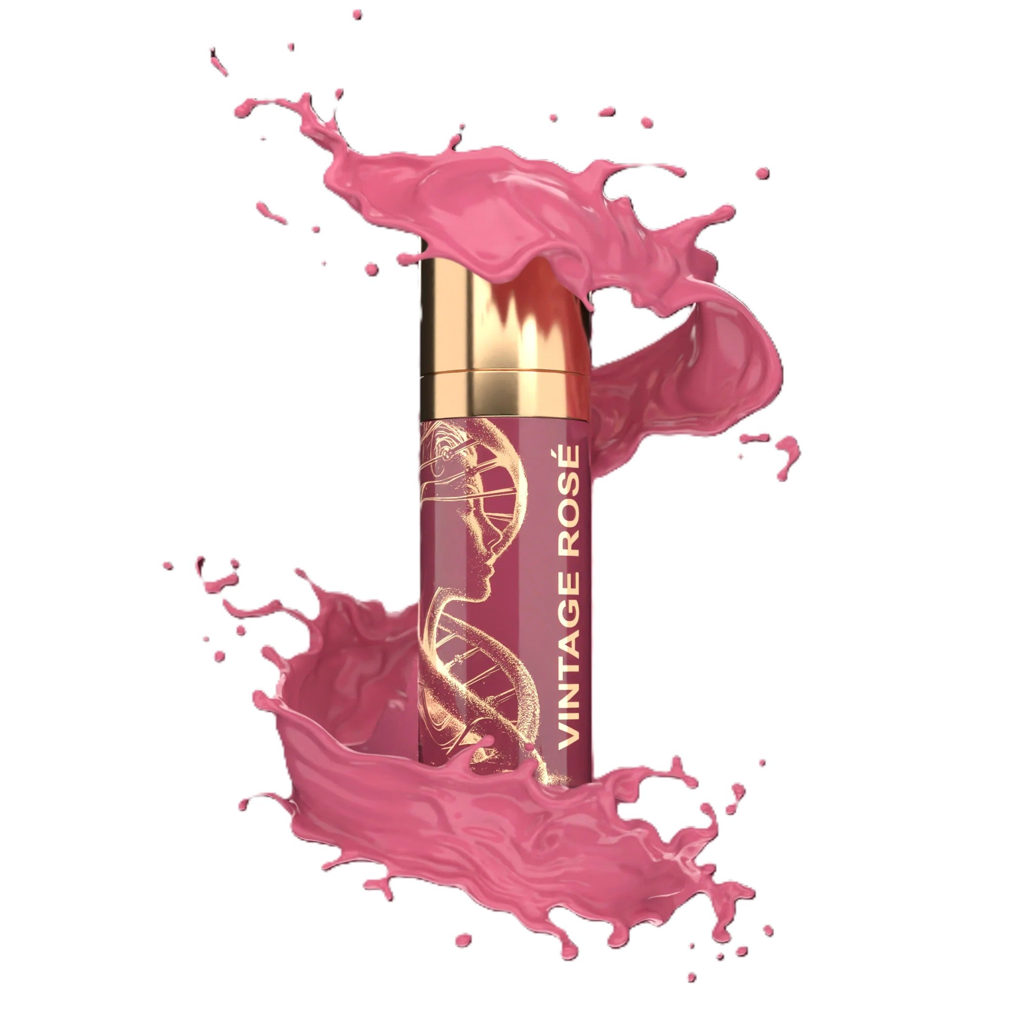 BROW DADDY × DNA Pigments Colección Oro Labios Vintage Rosé