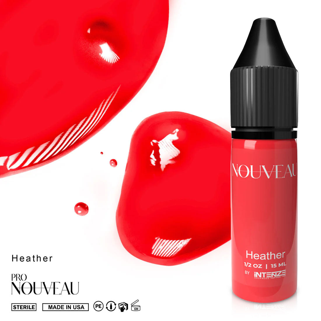 Colección de Labios Pro Nouveau de Intenze 6x15ml