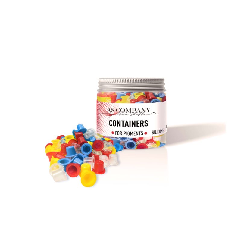 Contenedores para pigmentos AS COMPANY 9 mm/170 piezas