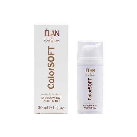 ELAN ColorSOFT brow tint diluter gel bottle for softer colour results