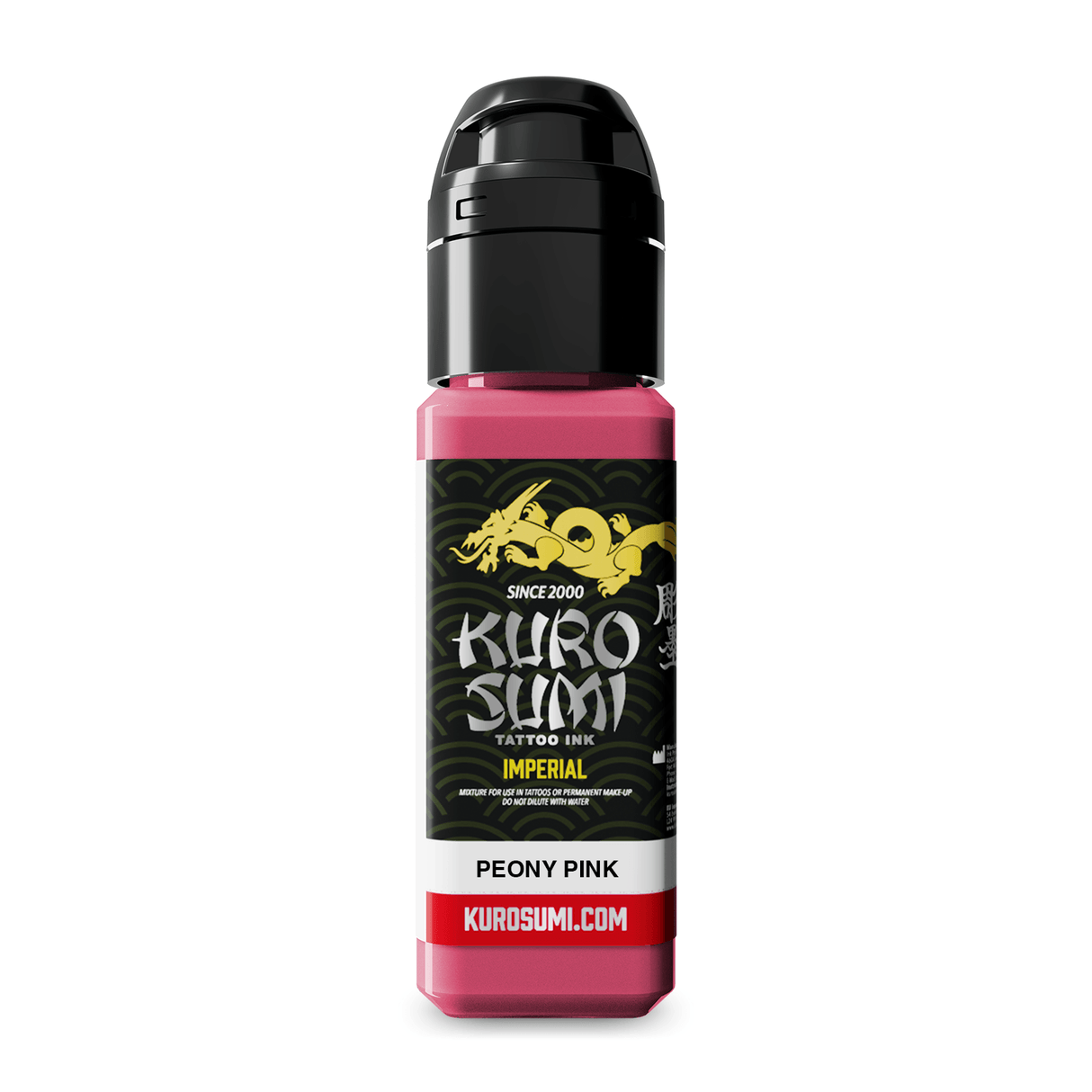 Tinta para tatuajes Kuro Sumi Imperial Peonía Rosa 44ml