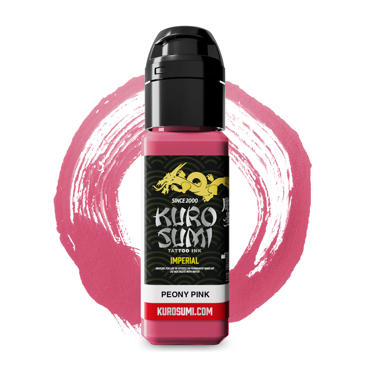 Tinta para tatuajes Kuro Sumi Imperial Peonía Rosa 44ml