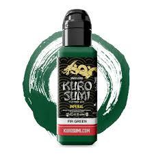 Tinta para tatuajes Kuro Sumi Imperial color verde abeto