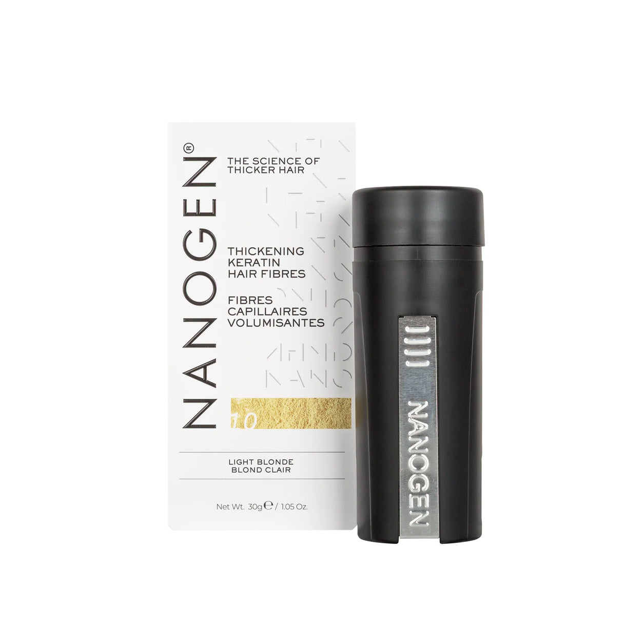 Fibra Engrosadora de Cabello Nanogen Rubio Claro