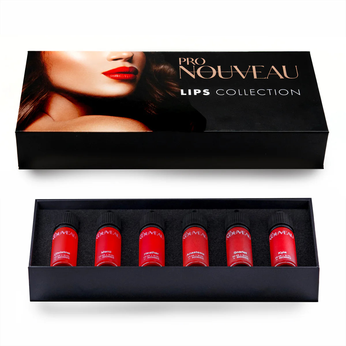 Colección de Labios Pro Nouveau de Intenze 6x15ml
