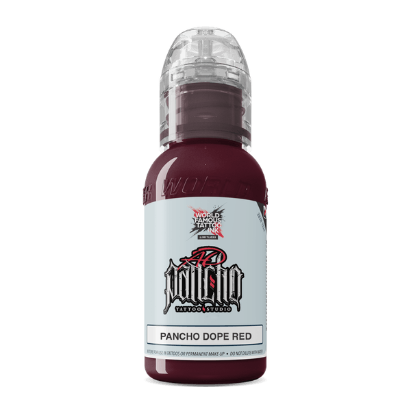 Tinta de Tatuaje Famosa Mundialmente AD Pancho Dope Rojo 30ml