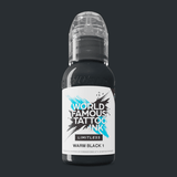 Tinta de Tatuaje Limitless Caliente Negro 1 30ml Mundialmente Famosa