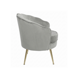 LUGANO BX-LE69 Professional Chair Grey Velvet - BVShop