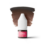 The Pigment 03 Dark Chocolate neutral-warm brown PMU pigment for eyebrow work