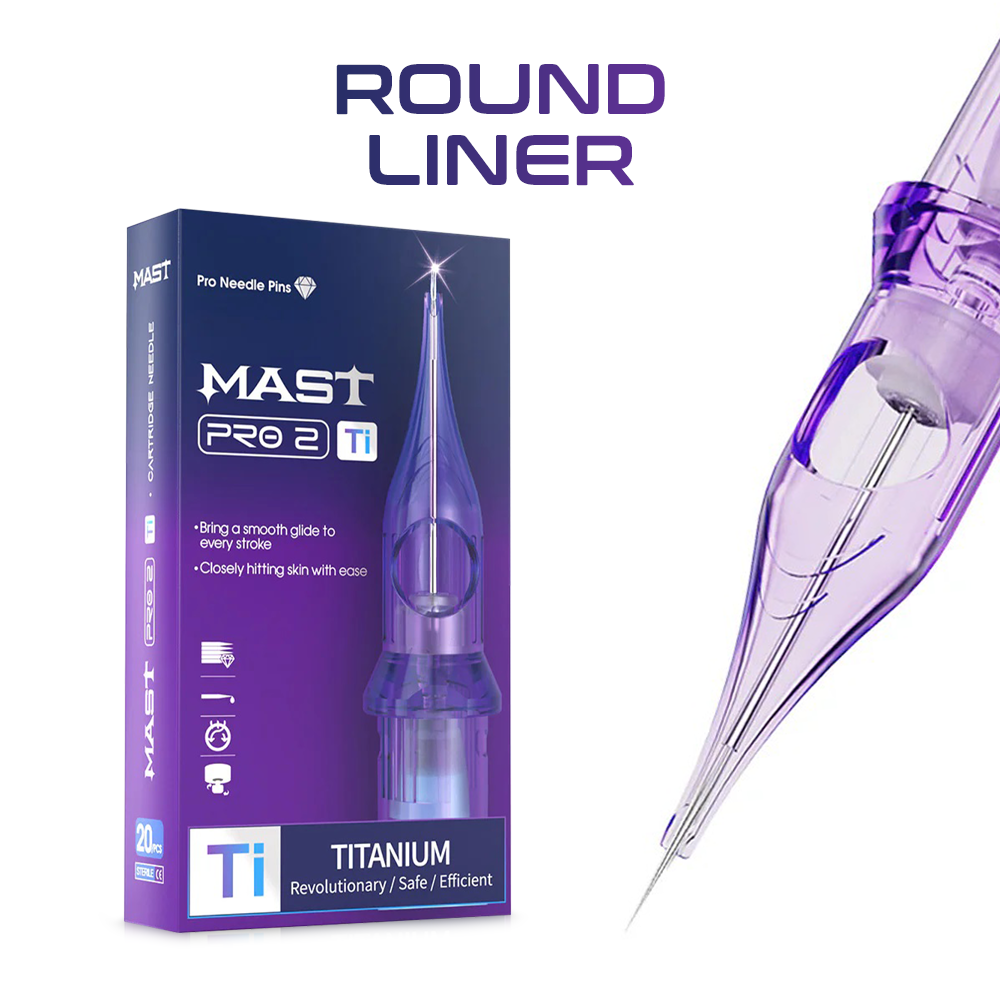 Cartuchos redondos Mast Pro 2 Ti para delineado