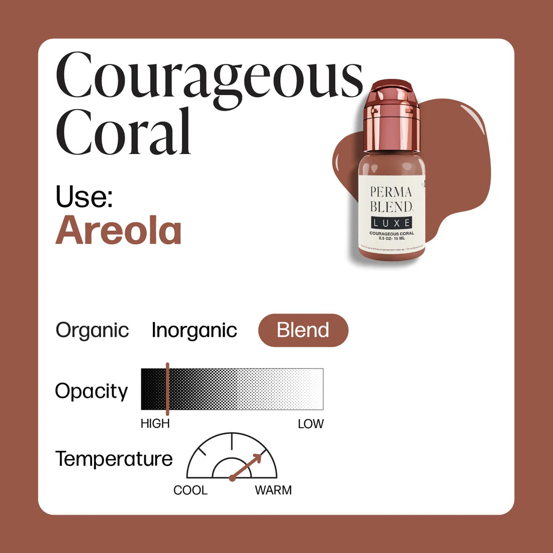 Perma Blend LUXE Inagotable Areola Coral Valiente 15ml