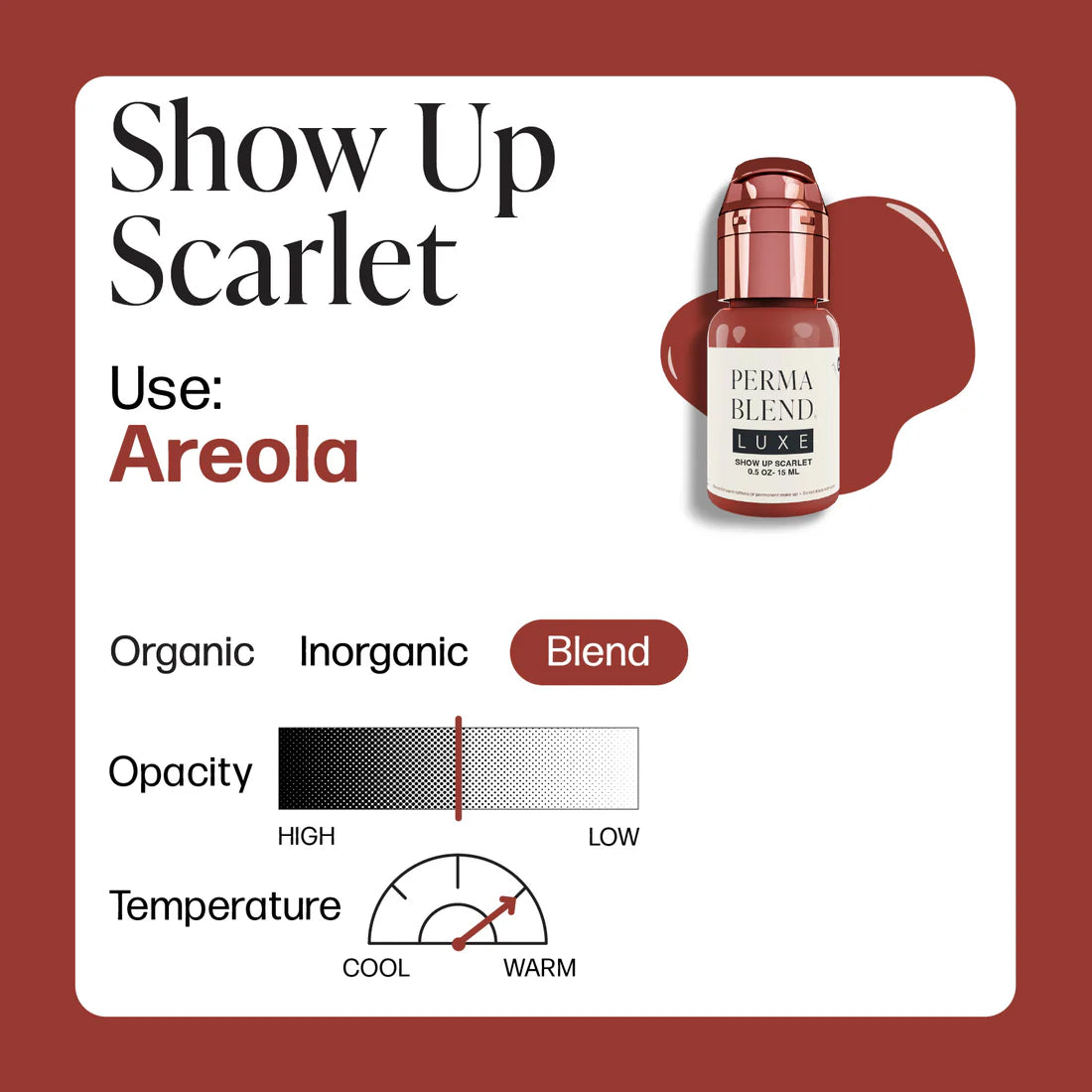 Perma Blend LUXE Imparable Areola Show Up Escarlata 15ml
