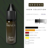 Pigmentos para cejas Pro Nouveau de Intenze Brooke 15ml