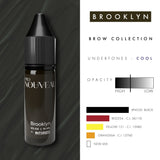 Pigmentos para cejas Pro Nouveau de Intenze Brooklyn 15ml