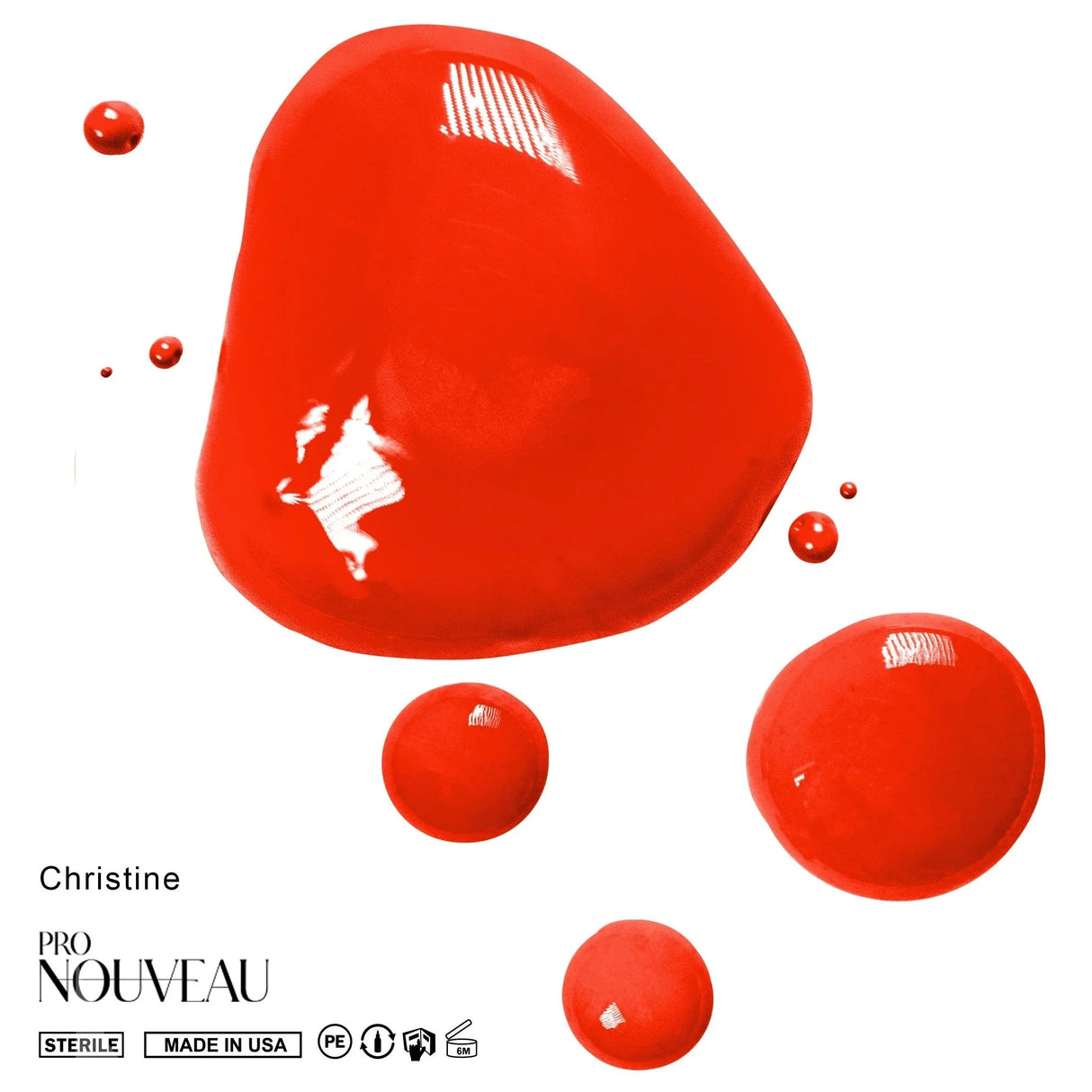 Pigmentos para labios Pro Nouveau de Intenze Christine 15ml