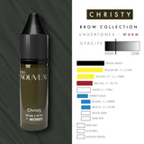 Pigmentos para cejas Pro Nouveau de Intenze Christy 15ml
