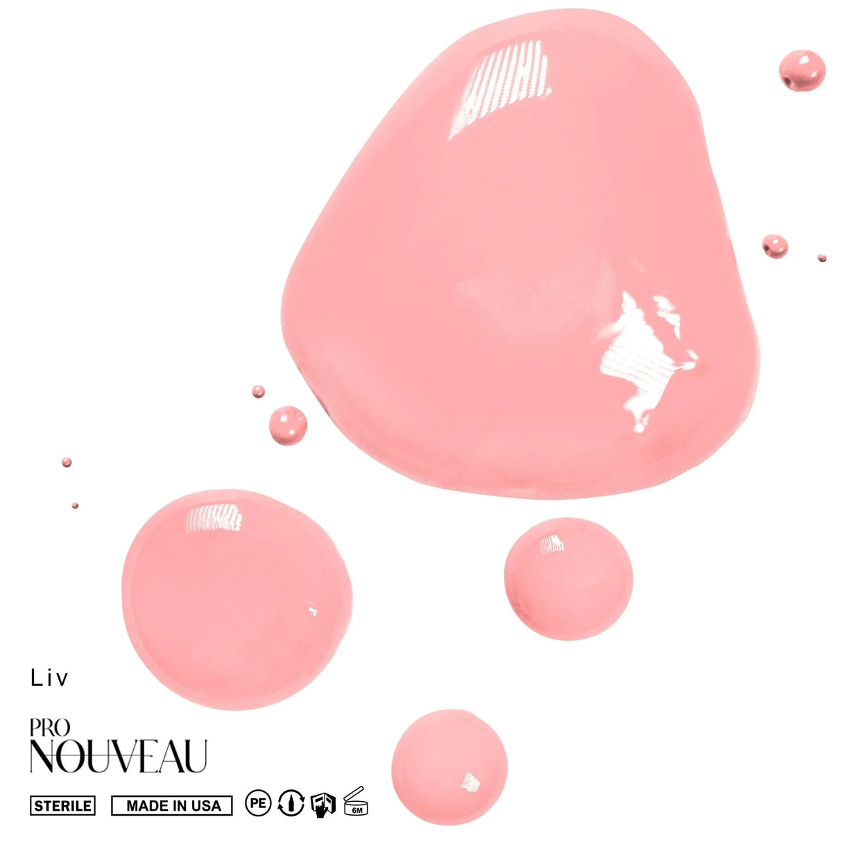 Pigmentos para labios Pro Nouveau Blush de Intenze Liv 15ml
