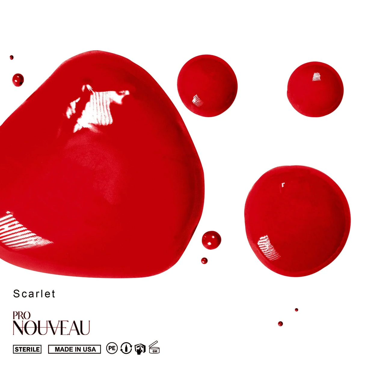 Pigmentos para labios Pro Nouveau de Intenze Scarlet 15ml