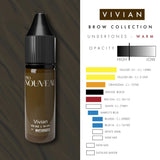 Pigmentos para cejas Pro Nouveau de Intenze Vivian 15ml