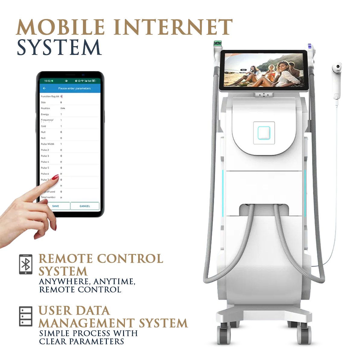 Rey de la Piel Qantum Pro Diodo y Láser de Picosegundos