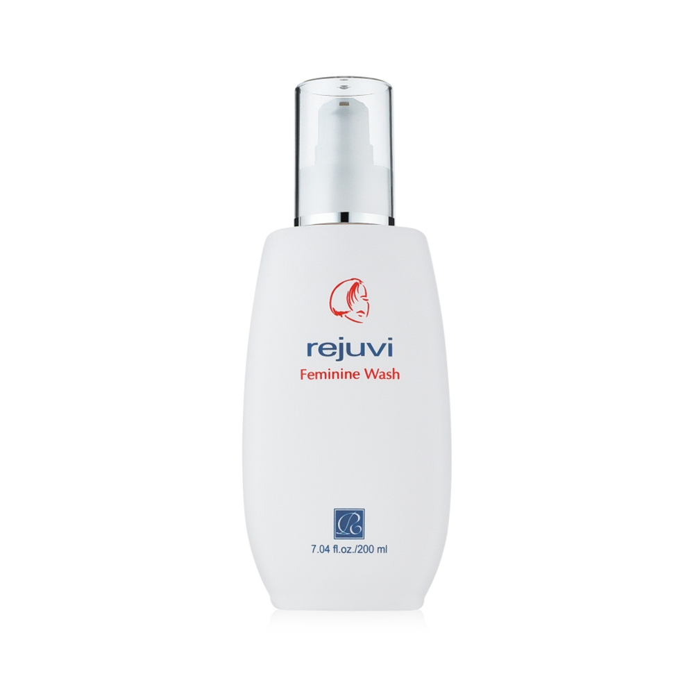 Rejuvi Feminine Wash 200ml bottle for gentle daily intimate hygiene care