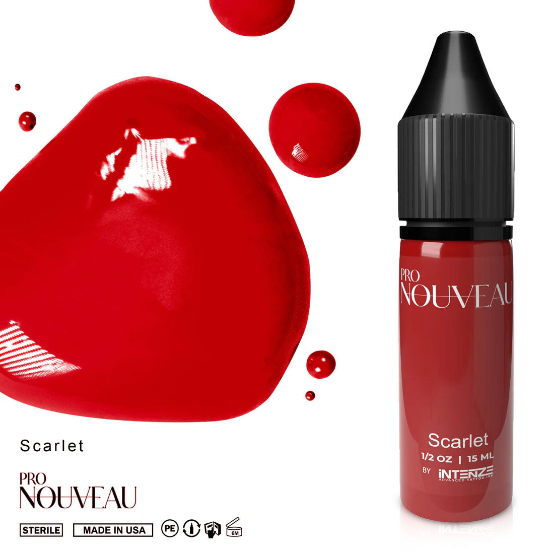 Colección de Labios Pro Nouveau de Intenze 6x15ml