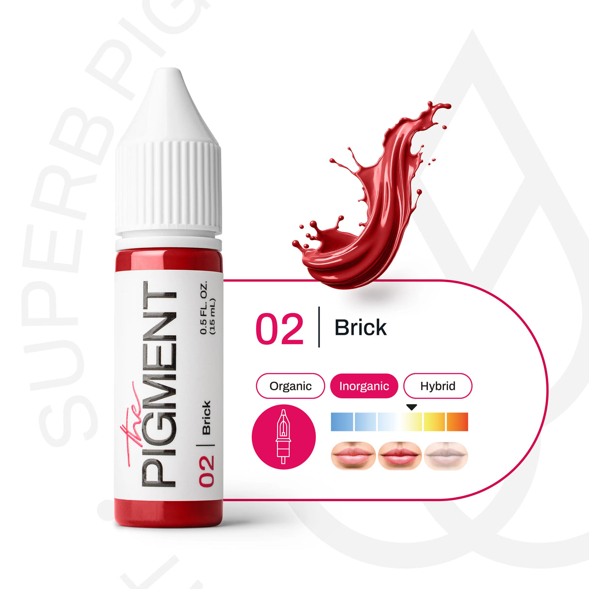The Pigment 02 Brick Pigmento (15ml)
