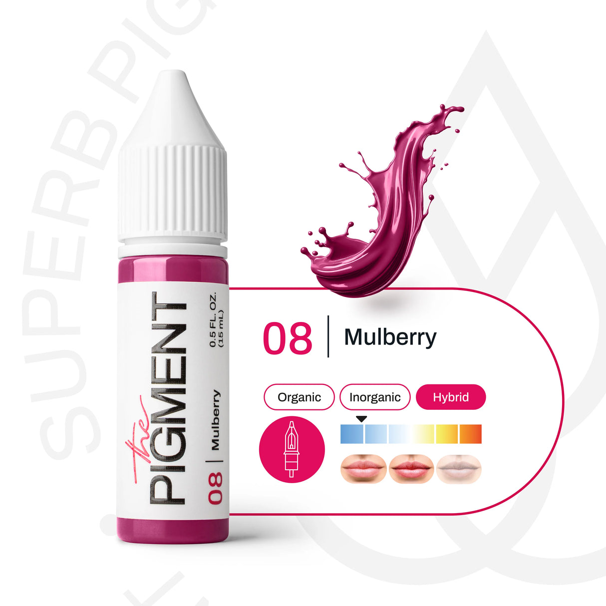 The Pigment 08 Mulberry Pigmento (15ml)