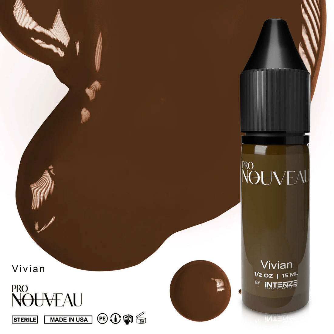 Colección Pro Nouveau para Cejas de Intenze 6x15ml