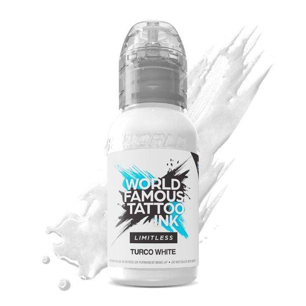 Tinta de Tatuaje Sin Límites Famosa Mundialmente Michele Turco Blanca 30ml