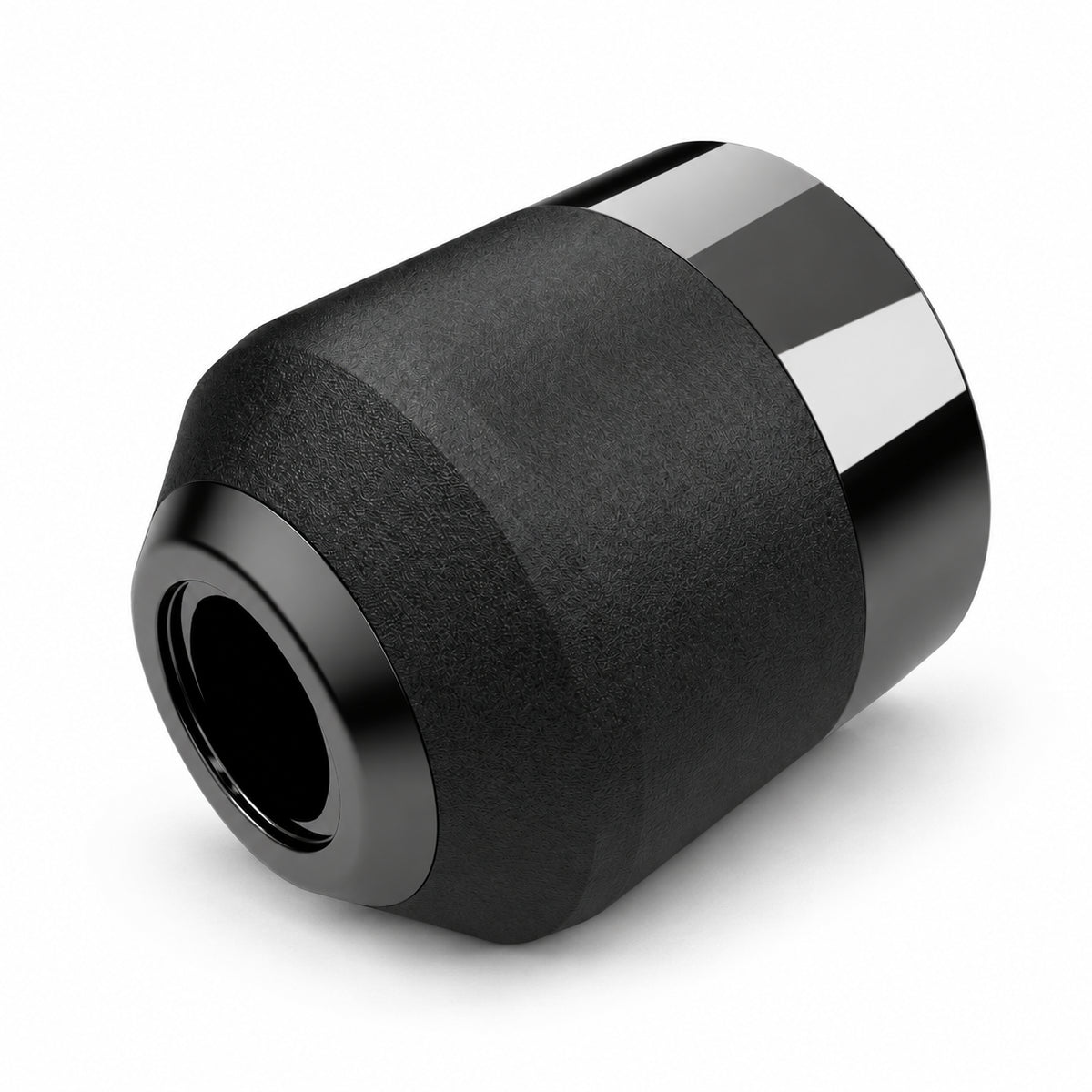 ACUS M1 Grip Empuñadura Desechable Para Tatuajes Negra 33mm — una empuñadura sobre fondo blanco