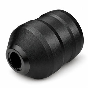 ACUS M1 Grip Plus Empuñadura Desechable Para Tatuajes Negra 40mm — una empuñadura sobre fondo blanco