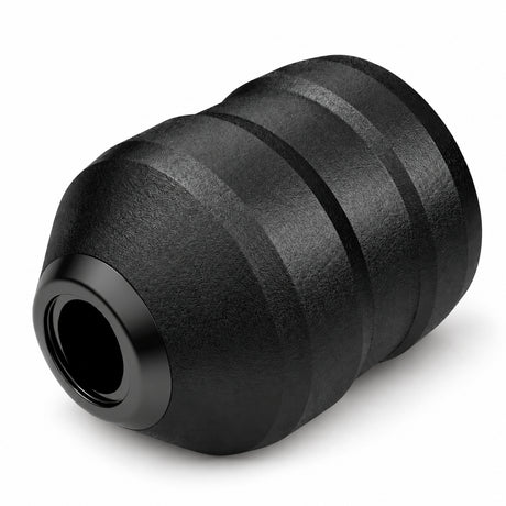 ACUS M1 Grip Plus Empuñadura Desechable Para Tatuajes Negra 40mm — una empuñadura sobre fondo blanco