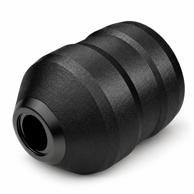 ACUS M1 Grip Plus Empuñadura Desechable Para Tatuajes Negra 40mm — una empuñadura sobre fondo blanco
