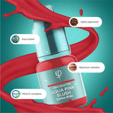 PhiAcademy PMU Aqua Pink Blush Pigment 10ml — formula and pigment texture