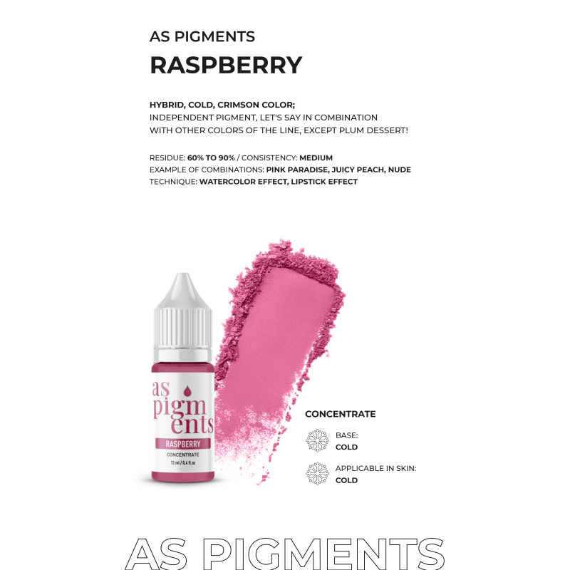Set de Concentrado AS COMPANY (Pigmentos AS) 6 piezas/6ml