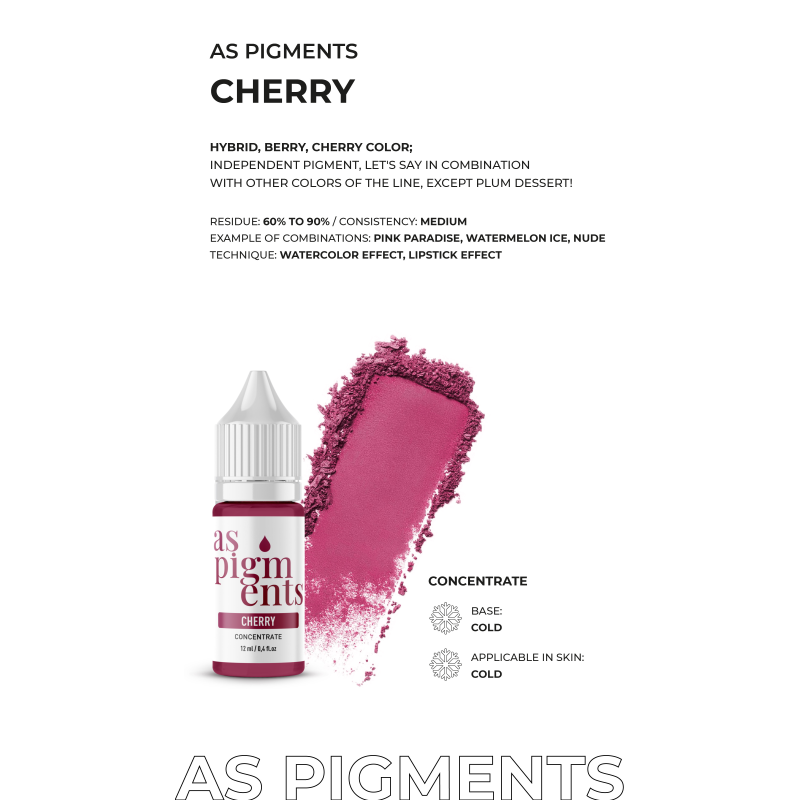 Set de Concentrado AS COMPANY (Pigmentos AS) 6 piezas/6ml