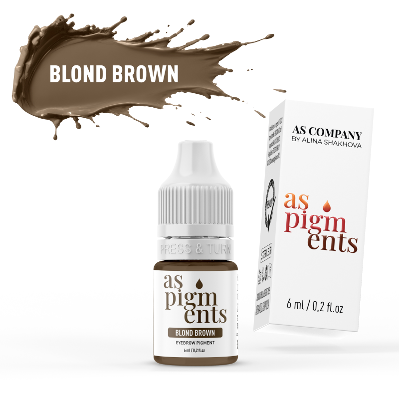 AS Company Eyebrow Set - AS PIGMENTS Hybrid 6 pcs/6ml