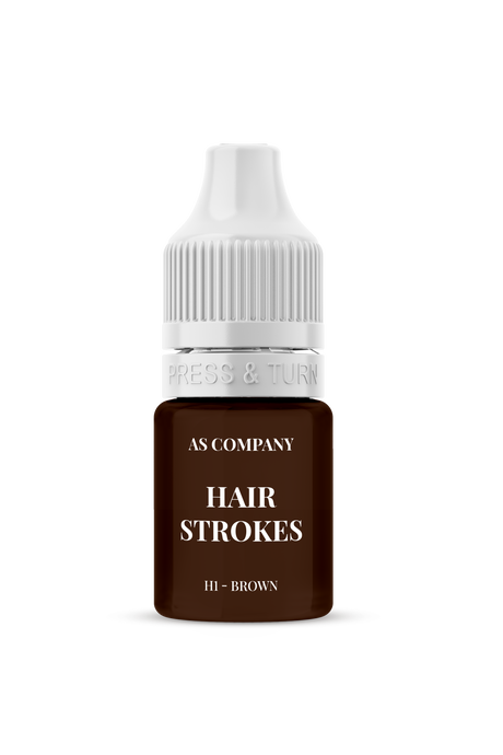 AS COMPANY Eyebrow Set Hair Strokes Hybrid Organic-Based 7×6ml - BVShop