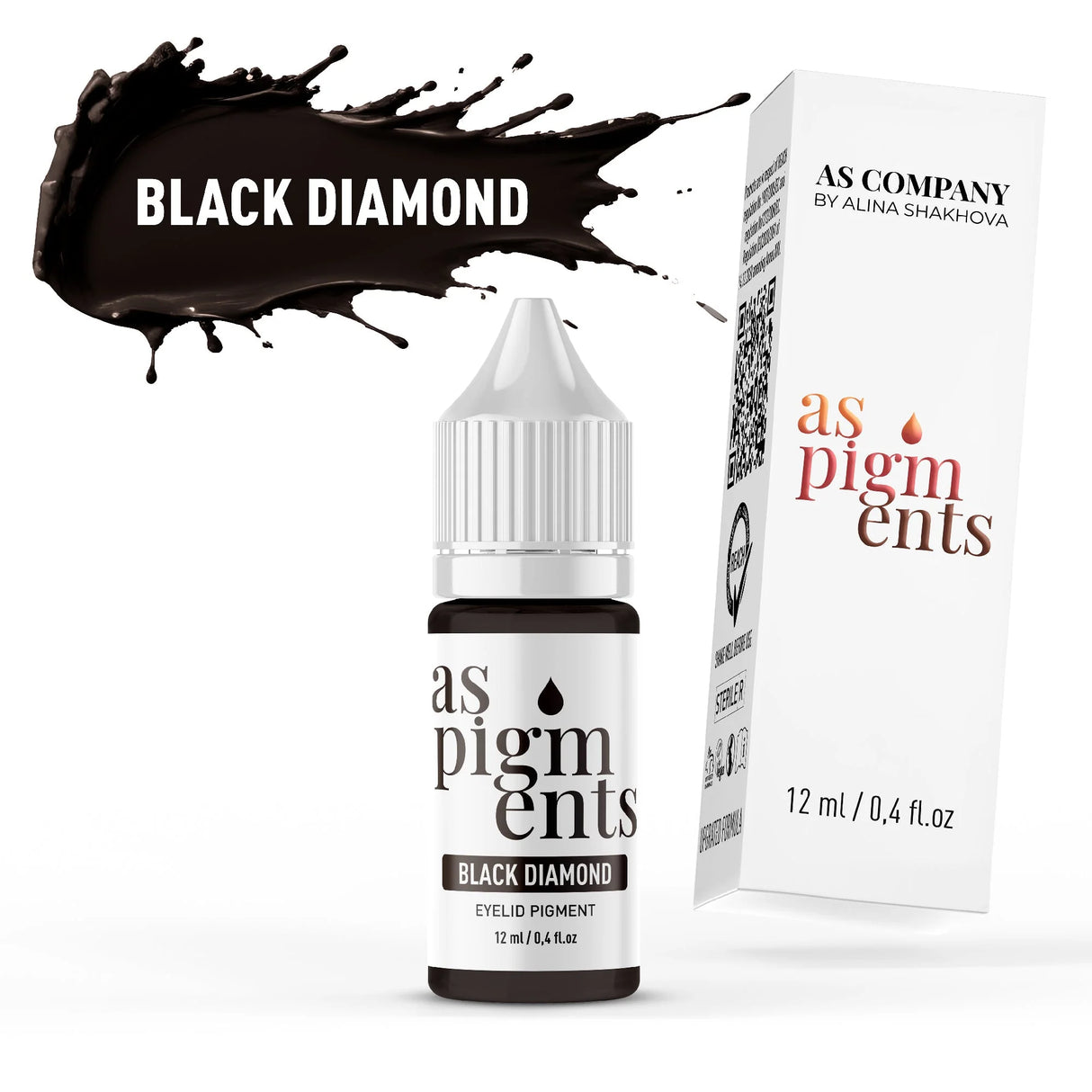 AS COMPANY Black Diamond (AS Pigmentos) 6/12ml