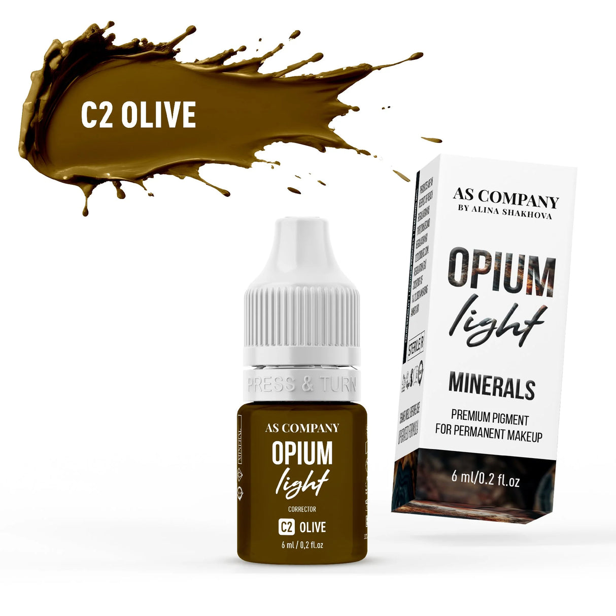 AS COMPANY C2 Aceite Mineral de Oliva (OPIUM LIGHT) 6/15ml