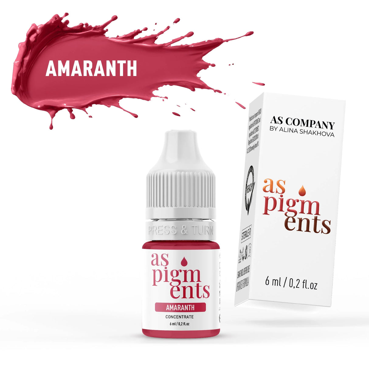 AS COMPANY Amarantina/Concentrado (Pigmentos AS) 6/12ml