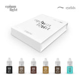 Set de párpados híbridos AS COMPANY (Opium Light) 6 piezas/6 ml