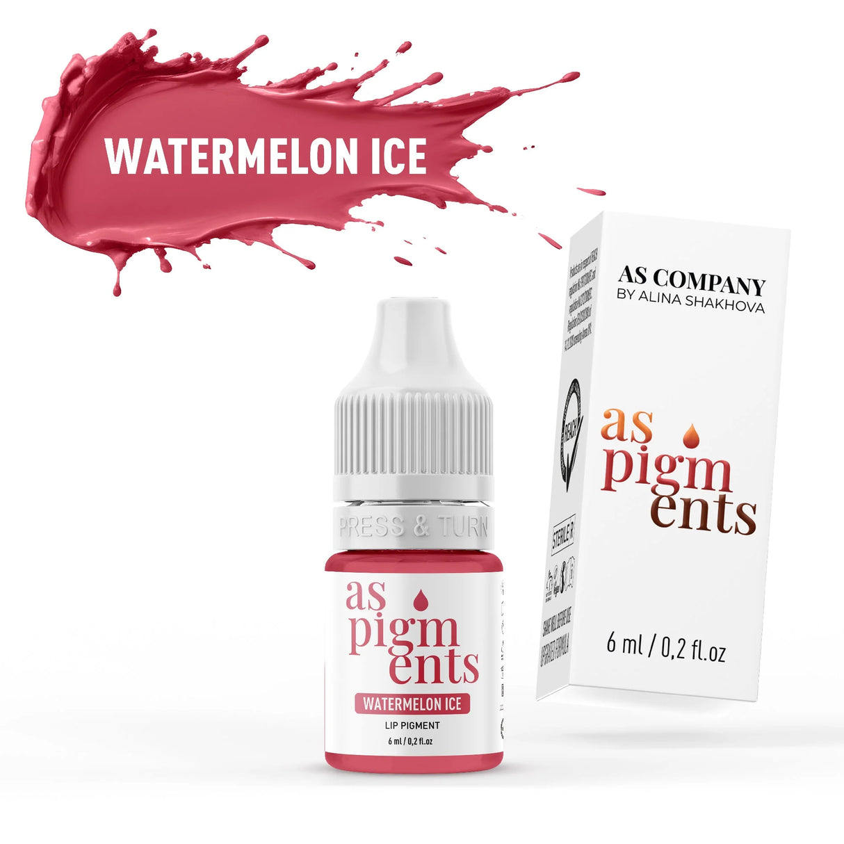 AS COMPANY Lip Set AS PIGMENTS Hybrid 6pcs/6ml