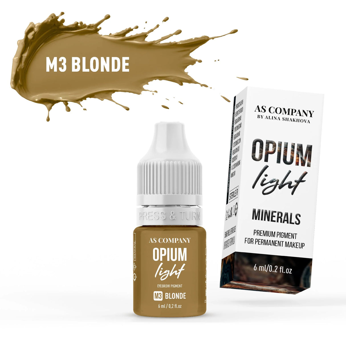 AS COMPANY M3-Rubio Mineral (OPIUM LIGHT) 6/15ml