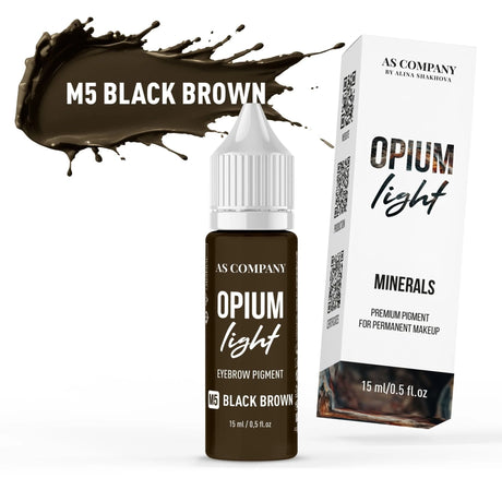 AS COMPANY M5-Negro Marrón Mineral (OPIUM LIGHT) 6/15ml