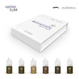 Set de Cejas Mineral AS COMPANY (Opium Light) 6pcs/6ml