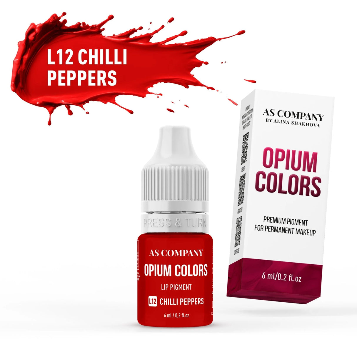 AS COMPANY L12-Chiles Picantes (COLORES OPIUM) 6/15ml