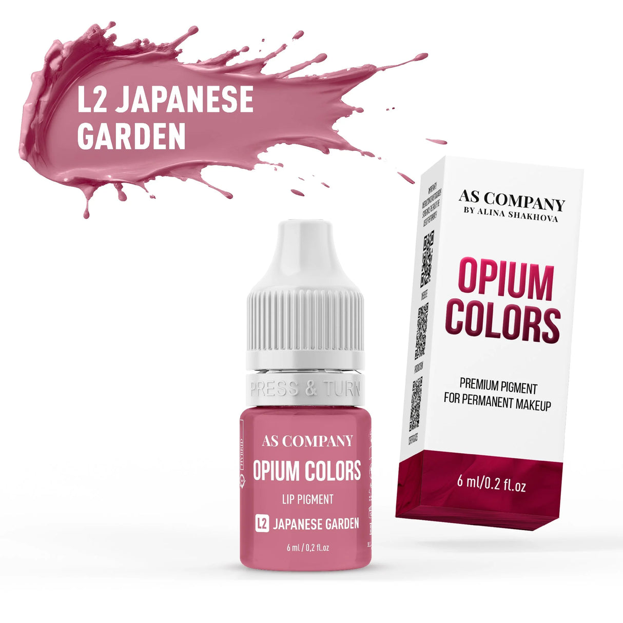 AS COMPANY L2-Jardín Japonés (COLORES OPIUM) 6/15ml
