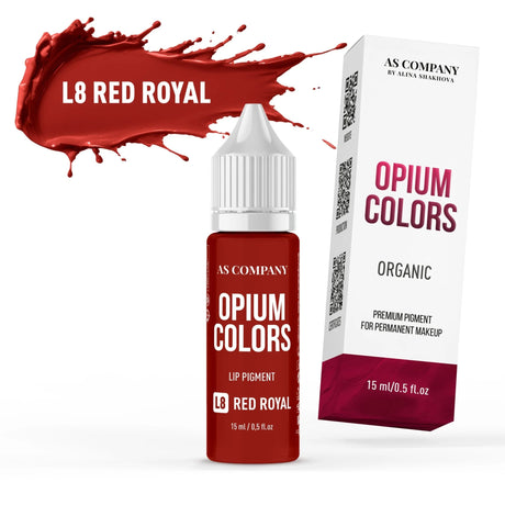 AS COMPANY L8-Rojo Real (COLORES OPIUM) 6/15ml